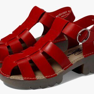 Red Fisherman Sandals  Fly OF London Size 8.5